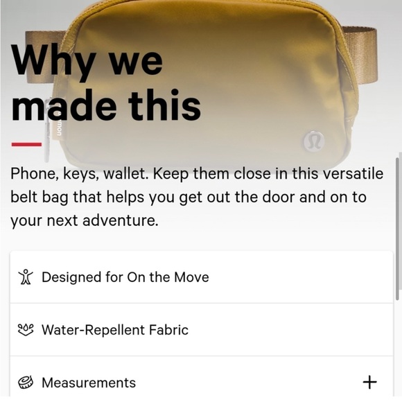 Lululemon Everywhere Belt Bag - Authentic, NWT - Black, Burnt Caramel - Picture 9 of 15